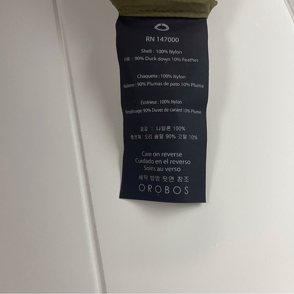 Orobos Asymmetrical Zip Down Jacket Size S - Picture 13 of 16